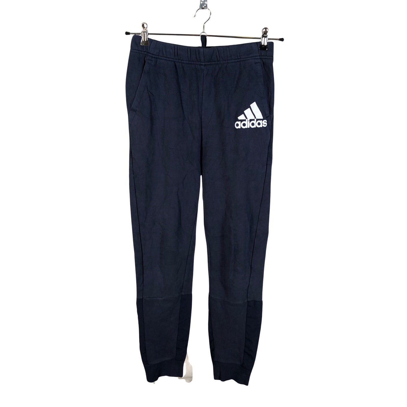 Unisex Adidas - Dressikangast püksid, suurus 158 - 164 - Sinine (1)