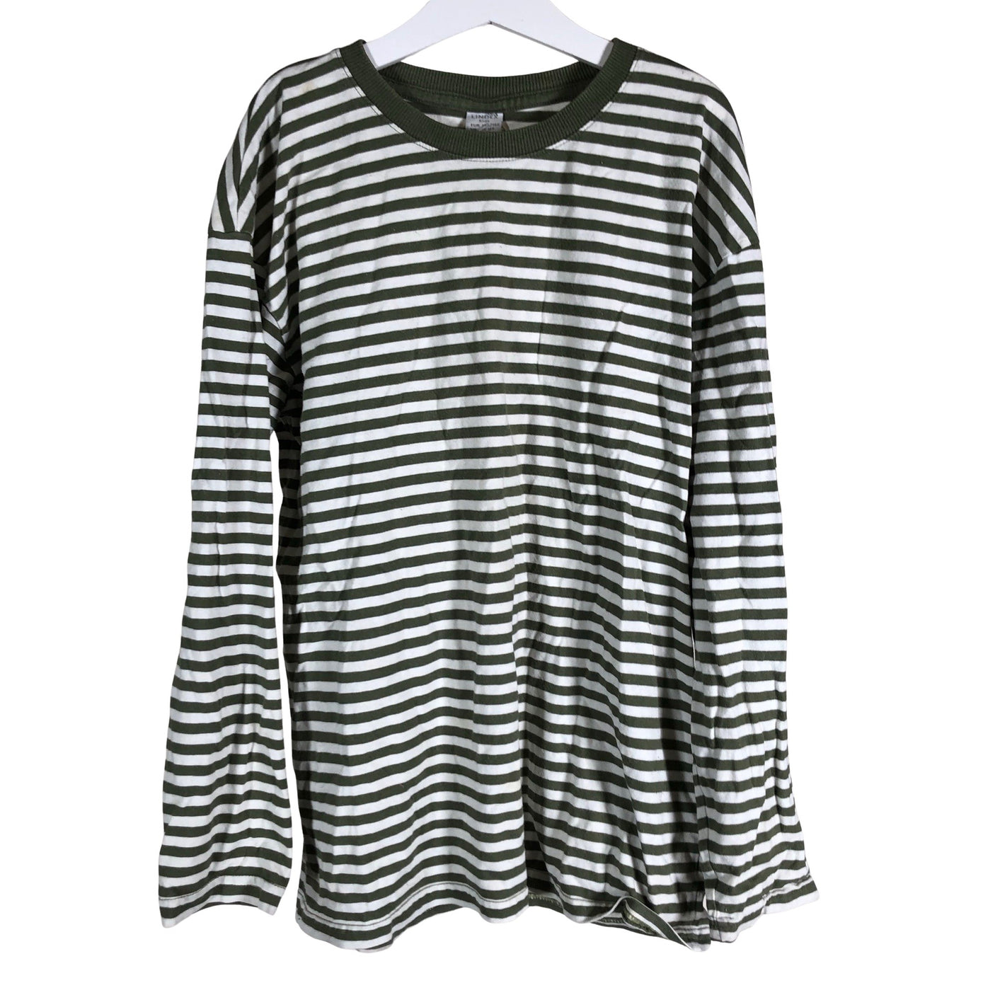 Unisex Lindex - Trikotaažist pluus, suurus 146 - 152 - Roheline (1)