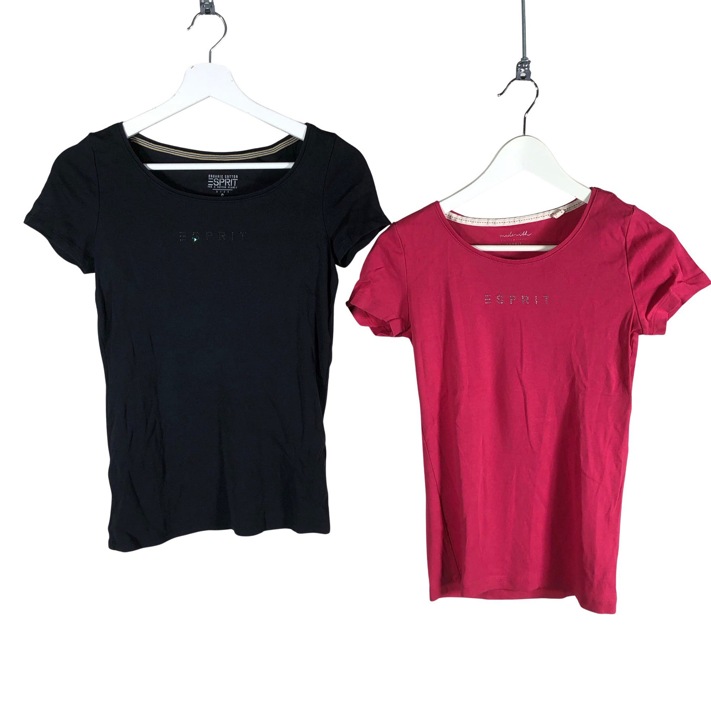 Unisex Esprit - T-särk, suurus 36 - Heleroosa (1)