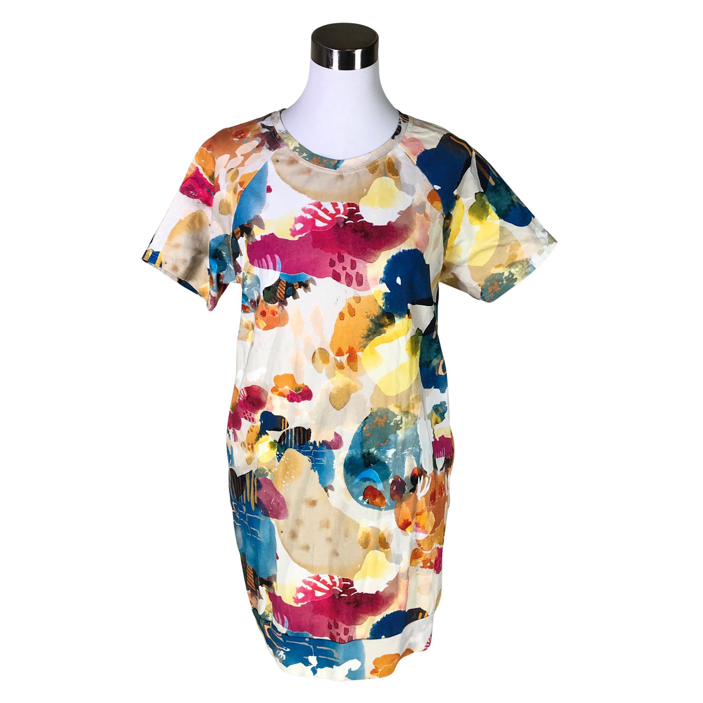 Unisex Versonpuoti - Trikotaažist kleit, suurus 36 - Looduslik valge (1)