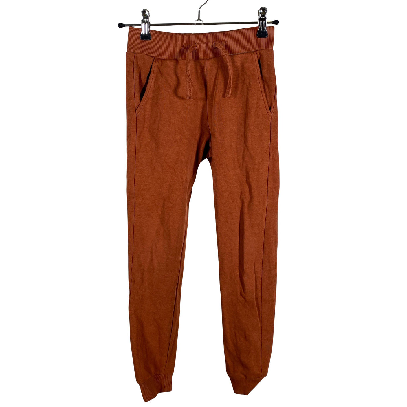 Unisex Lindex - Dressikangast püksid, suurus 122 - 128 - Pruun (1)