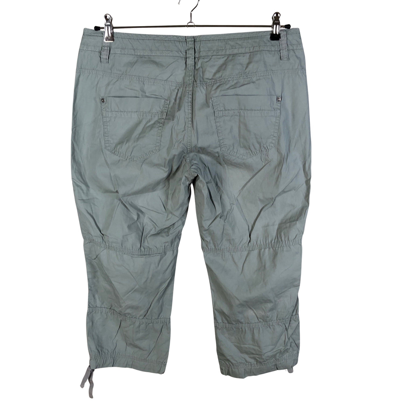Unisex Esprit - Mittevenivad poolpikad püksid, suurus 42 - Hall (2)
