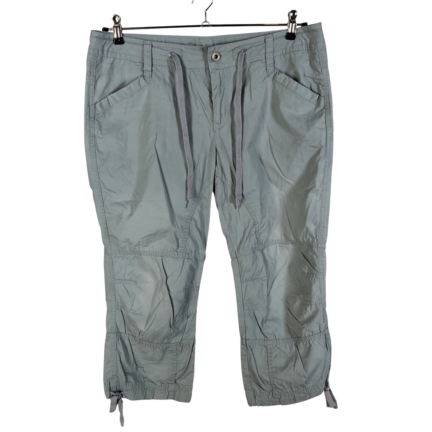 Unisex Esprit - Mittevenivad poolpikad püksid, suurus 42 - Hall (1)