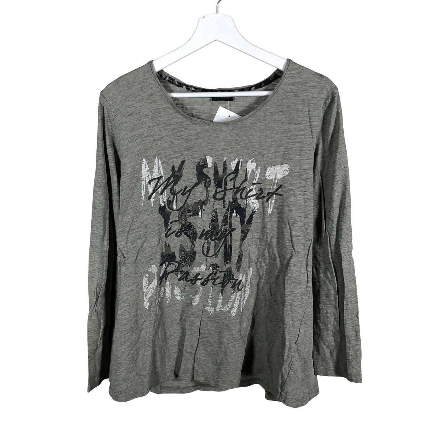 Unisex Gerry Weber - Trikotaažist pluus, suurus 44 - Roheline (1)