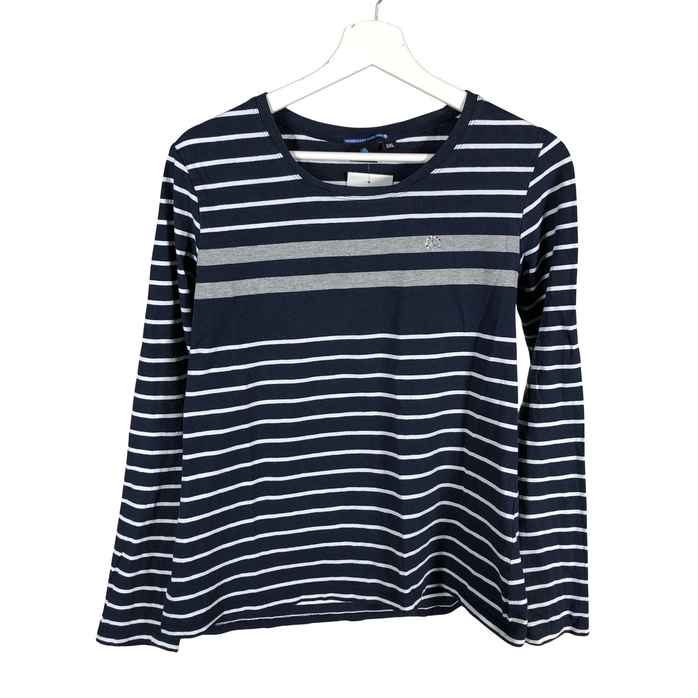 Unisex Luhta - Trikotaažist pluus, suurus 44 - Sinine (1)