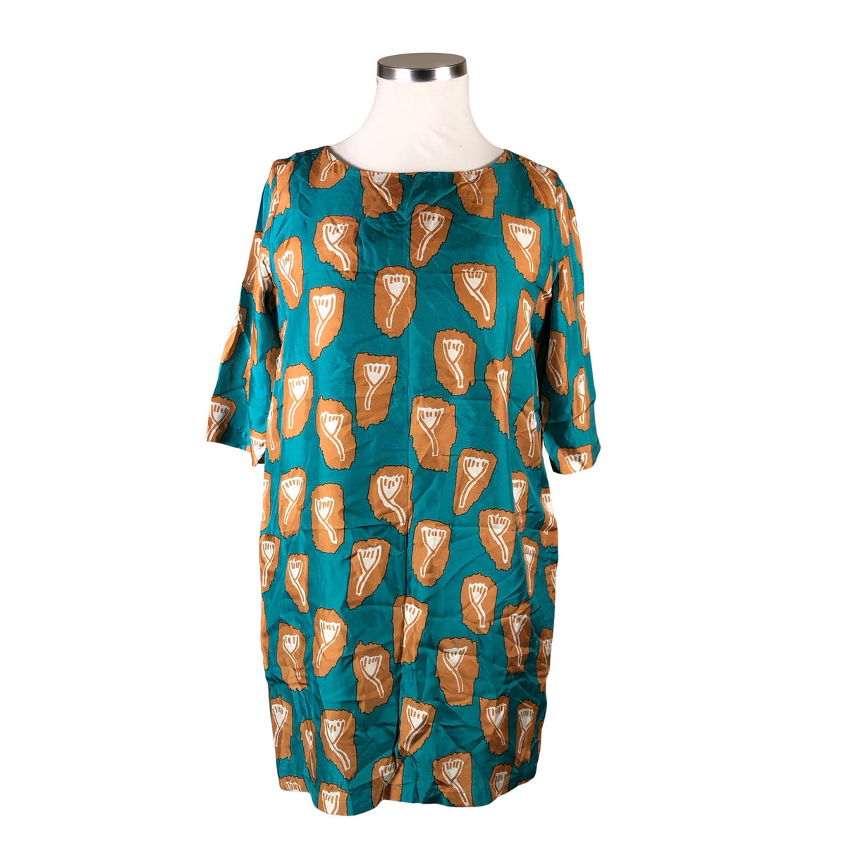 Unisex Samuji - Õhuke kleit, suurus 42 - Roheline (1)
