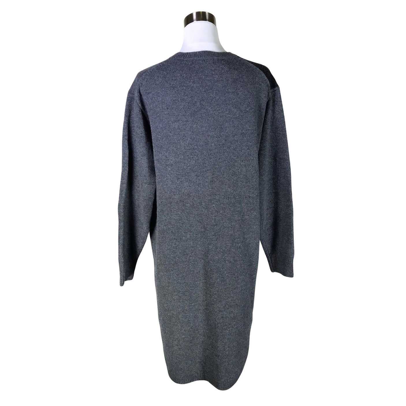 Unisex Uniqlo - Kootud kleit, suurus 40 - Hall (2)