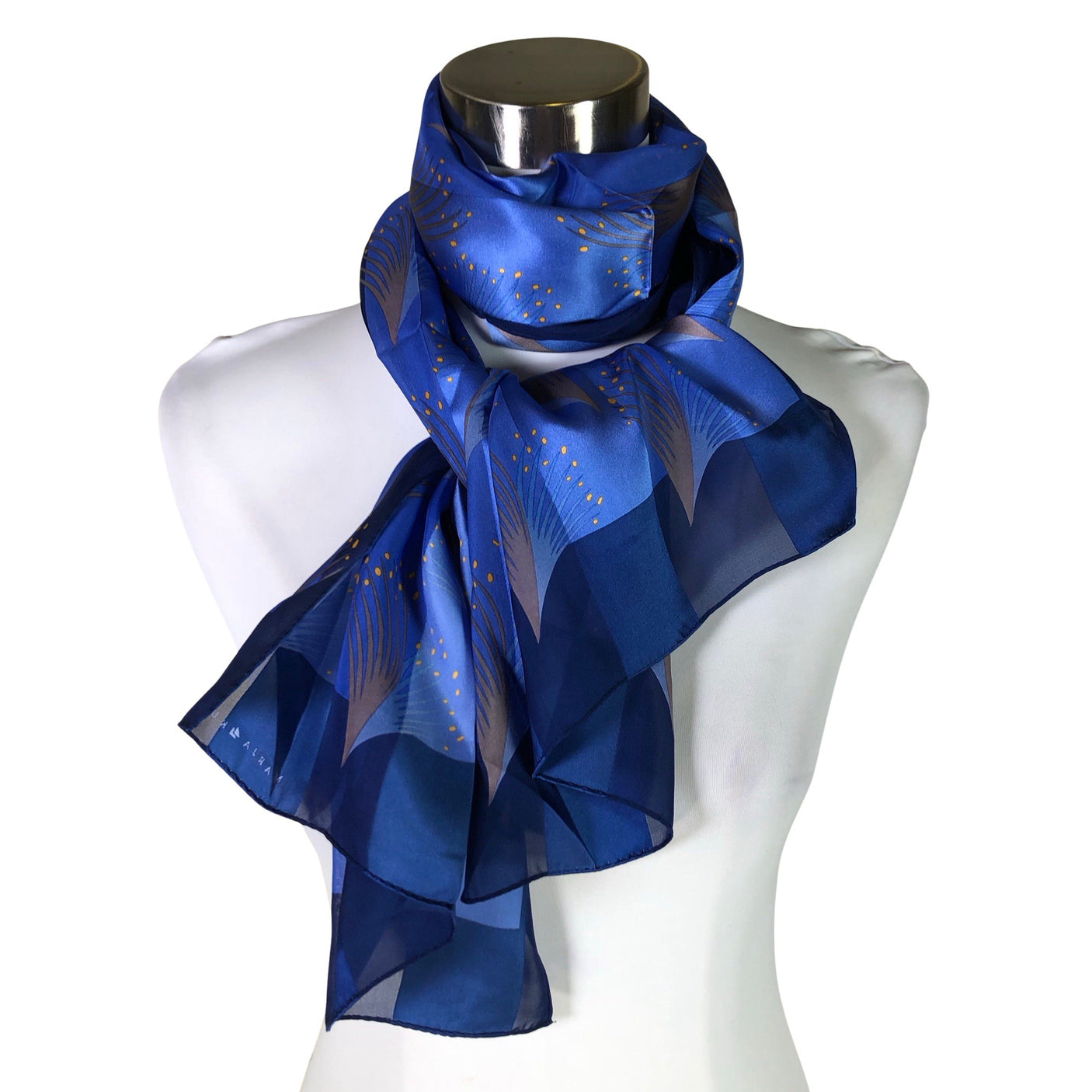 Unisex Marja Kurki - Õhuke sall, suurus Maxi - Sinine (1)