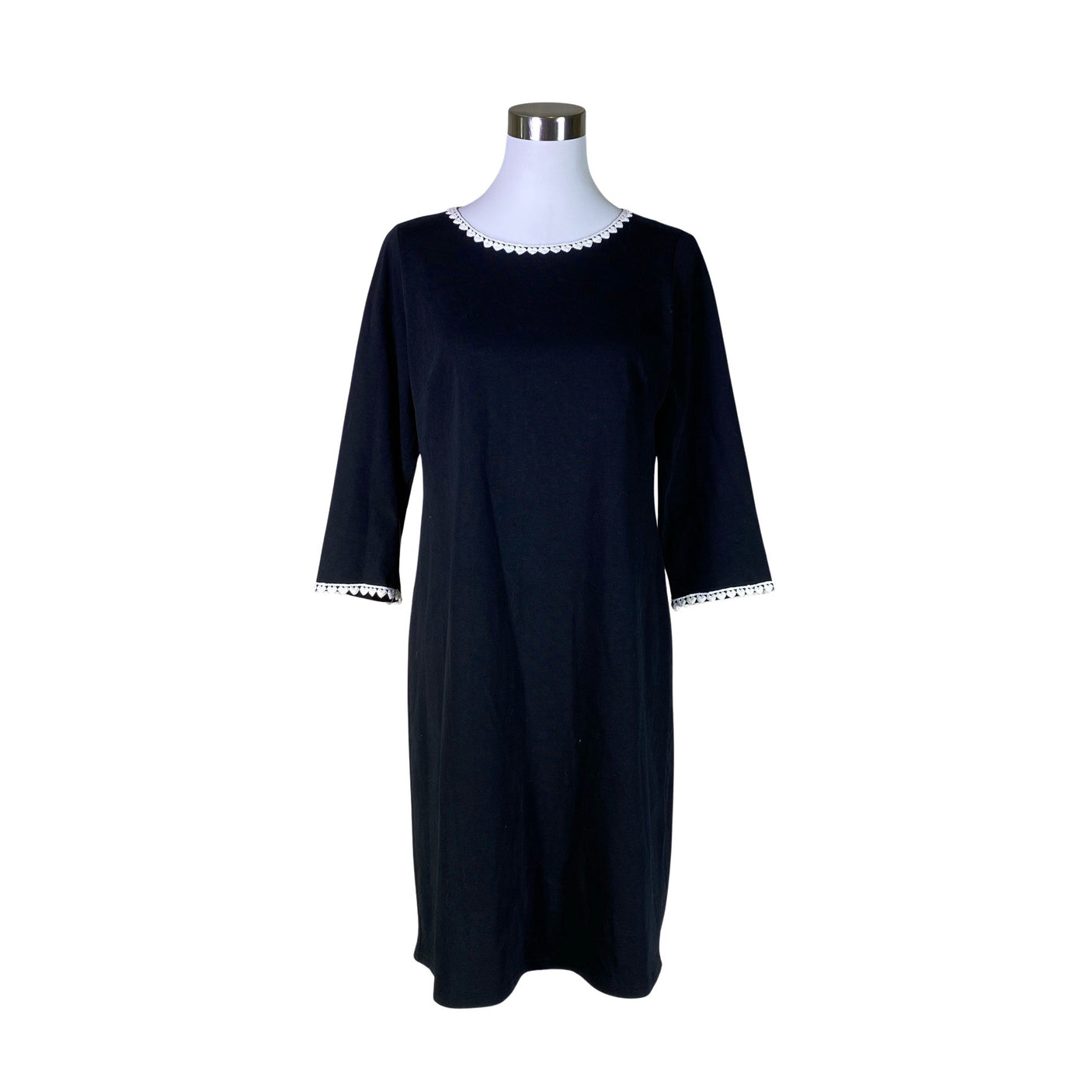 Unisex Lumoan - Trikotaažist kleit, suurus 38 - Must (1)