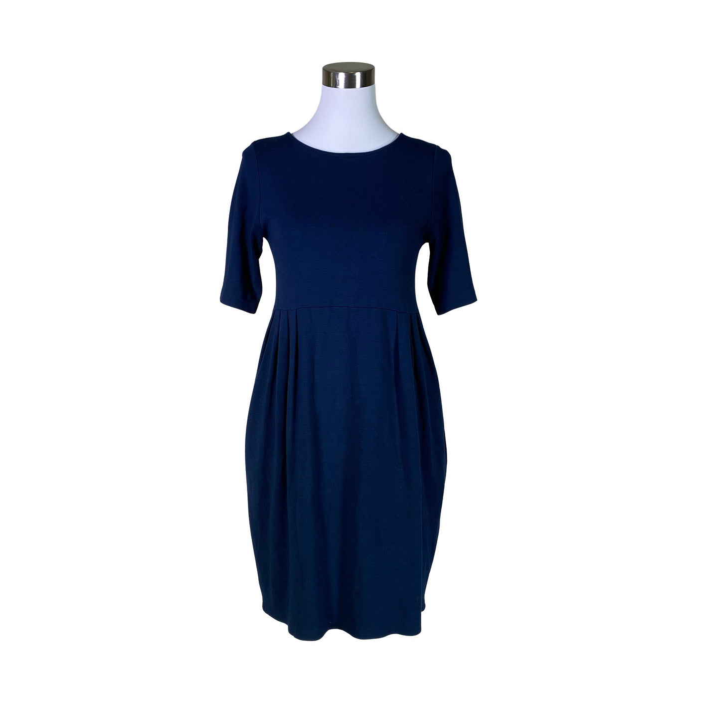 Unisex Nanso - Trikotaažist kleit, suurus 40 - Sinine (1)