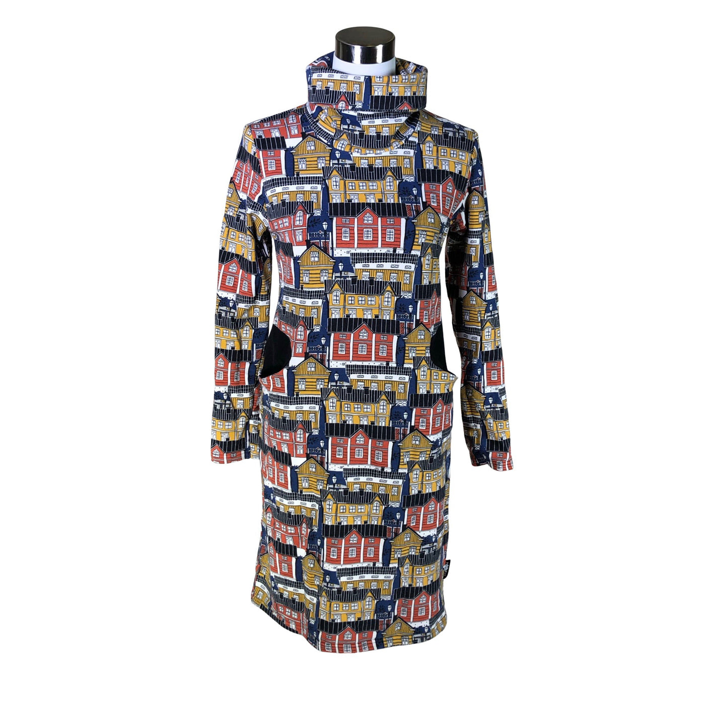 Unisex PaaPii - Trikotaažist kleit, suurus 36 - Must (1)