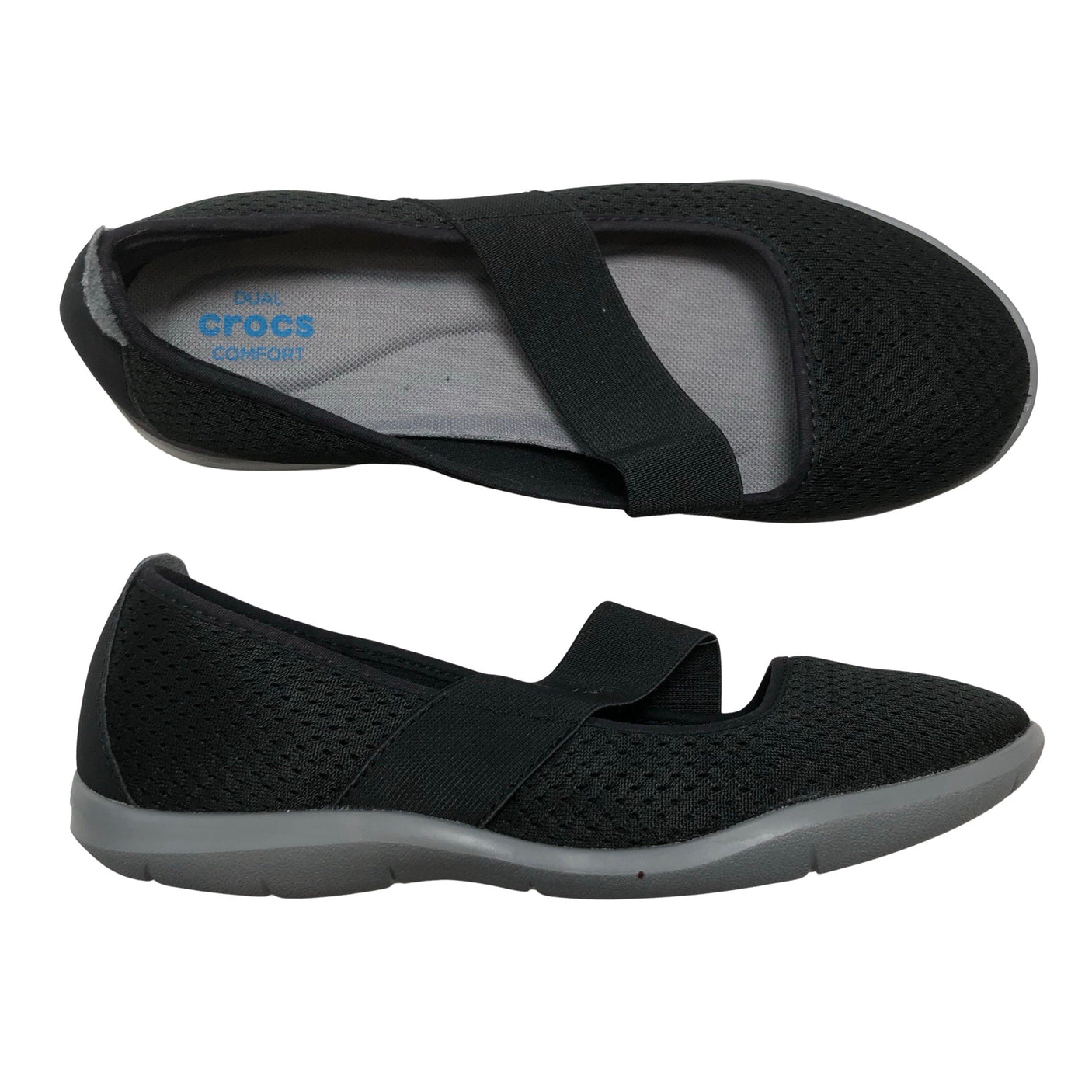 Unisex Crocs - Baleriinad, suurus 38 - Must (1)