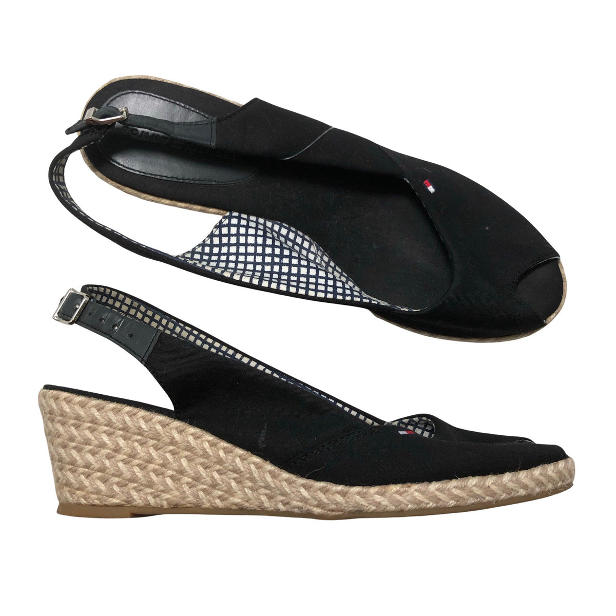 Unisex Tommy Hilfiger - Kiilkontsaga rihmikud, suurus 40 - Must (1)
