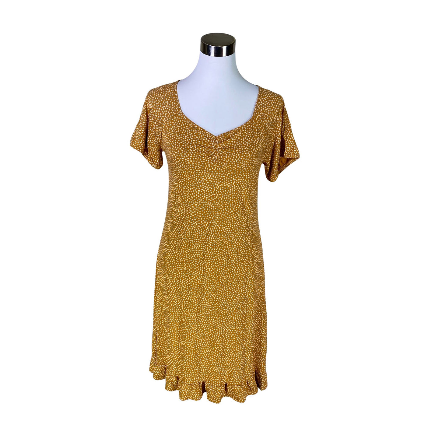 Unisex Nanso - Trikotaažist kleit, suurus 36 - Pruun (1)
