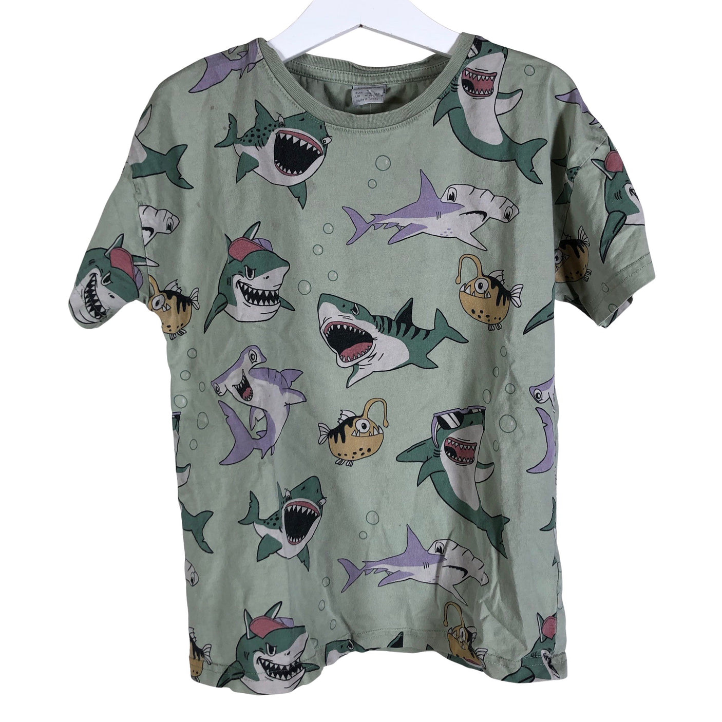 Unisex Lindex - T-särk, suurus 122 - 128 - Roheline (1)
