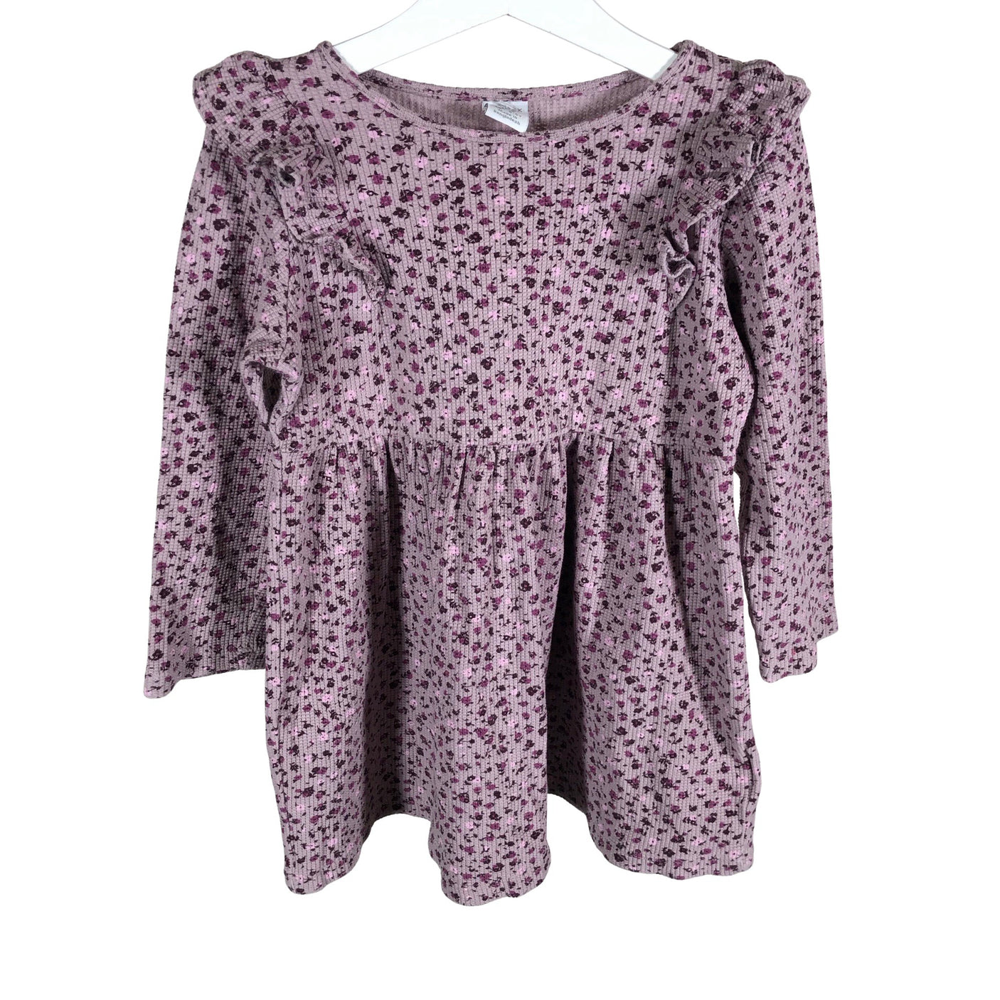 Unisex Lindex - Trikotaažist kleit, suurus 104 - 110 - Lilla (1)