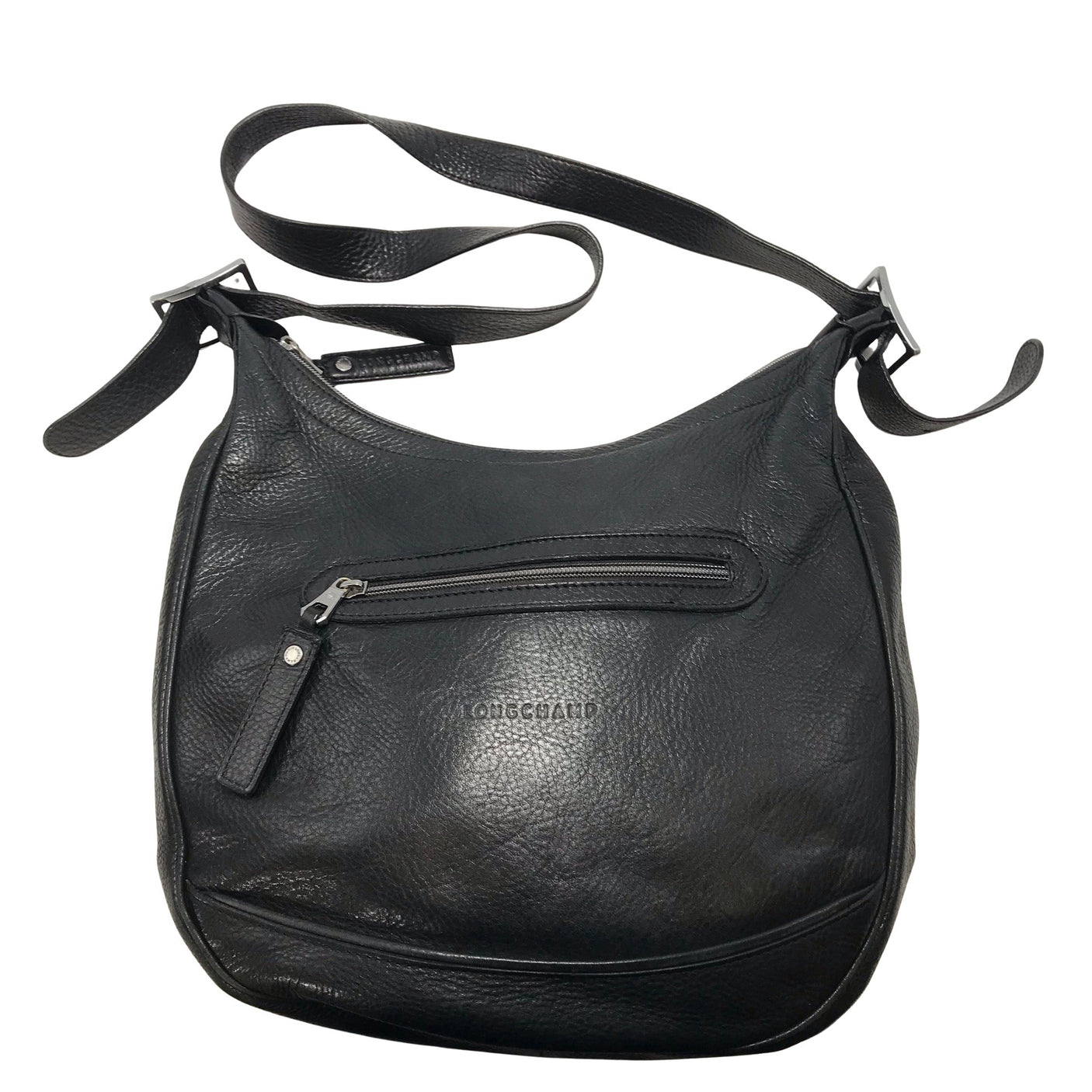 Unisex Longchamp - Õlakott, suurus Maxi - Must (1)