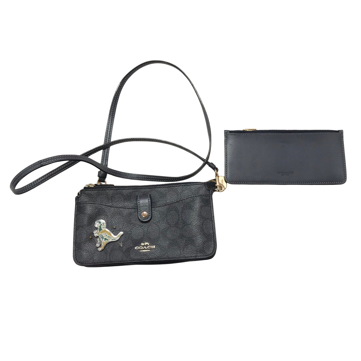 Unisex Coach - Õlakott, suurus Mini - Hall (1)
