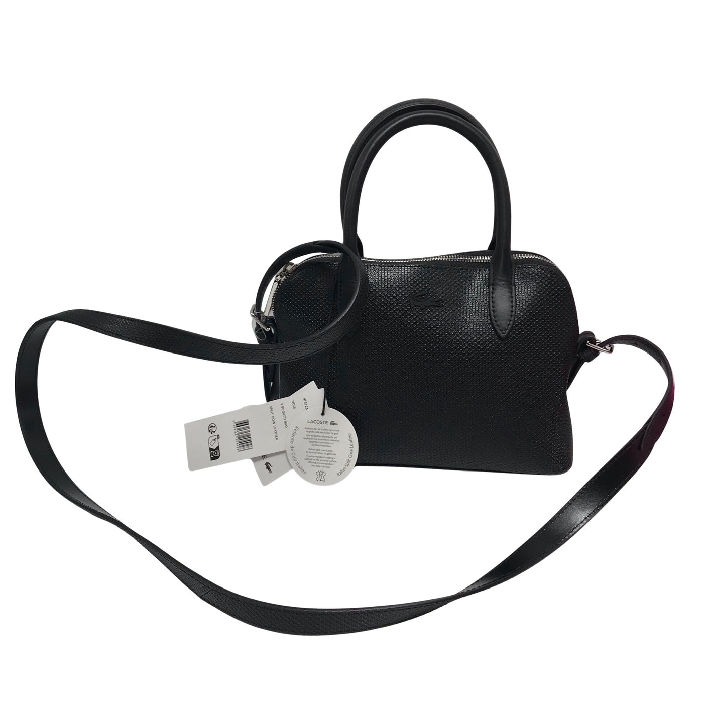 Unisex Lacoste - Käekott, suurus Midi - Must (1)