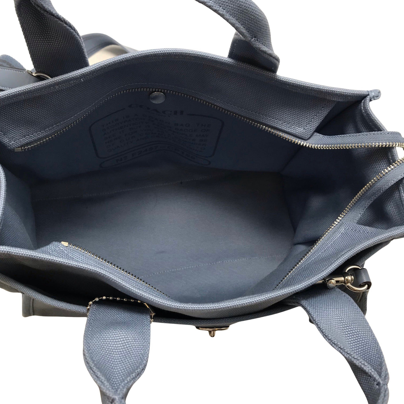 Unisex Coach - Käekott, suurus Maxi - Helesinine (3)