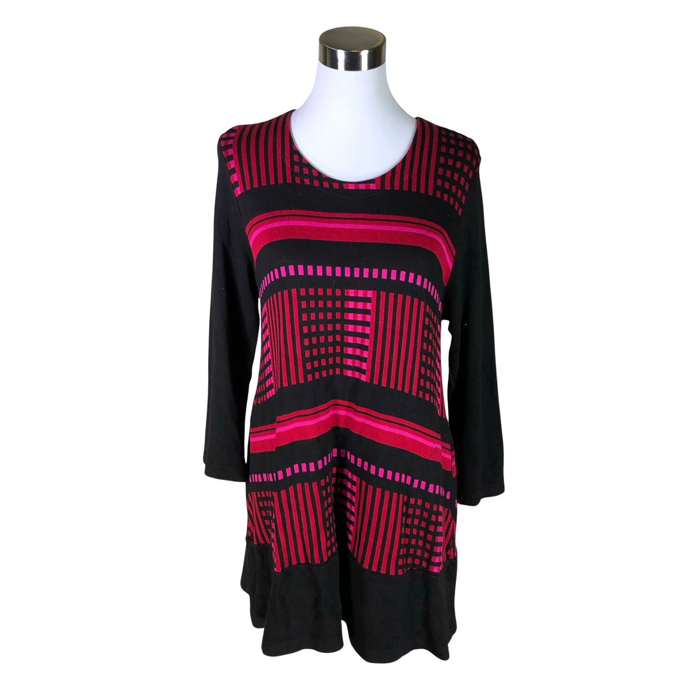 Unisex Aino - Kootud tuunika, suurus 38 - Must (1)