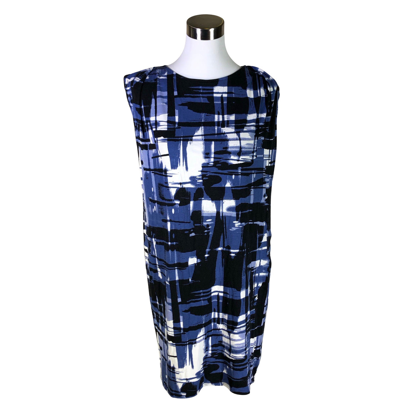 Unisex Nanso - Trikotaažist kleit, suurus 40 - Sinine (1)