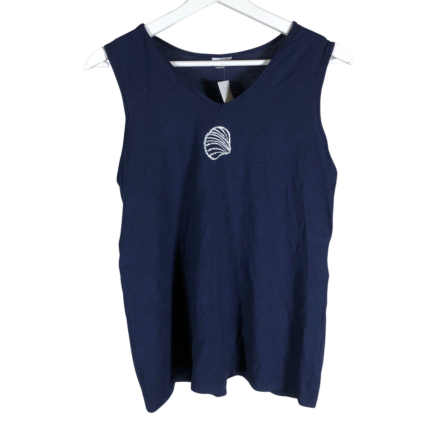 Unisex Nanso - Trikotaažist topp, suurus 38 - Sinine (1)