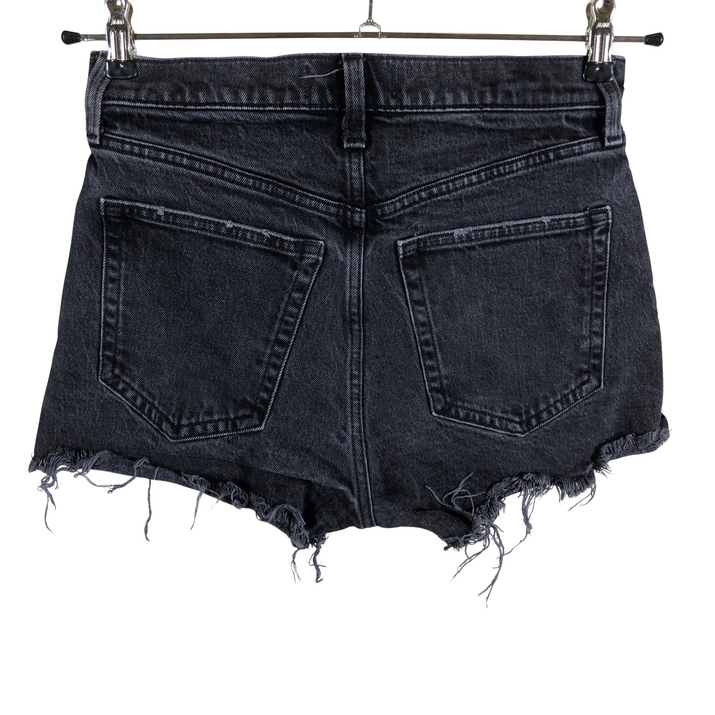 Unisex Abercrombie&Fitch - Teksast lühikesed püksid, suurus W26 - Hall (2)