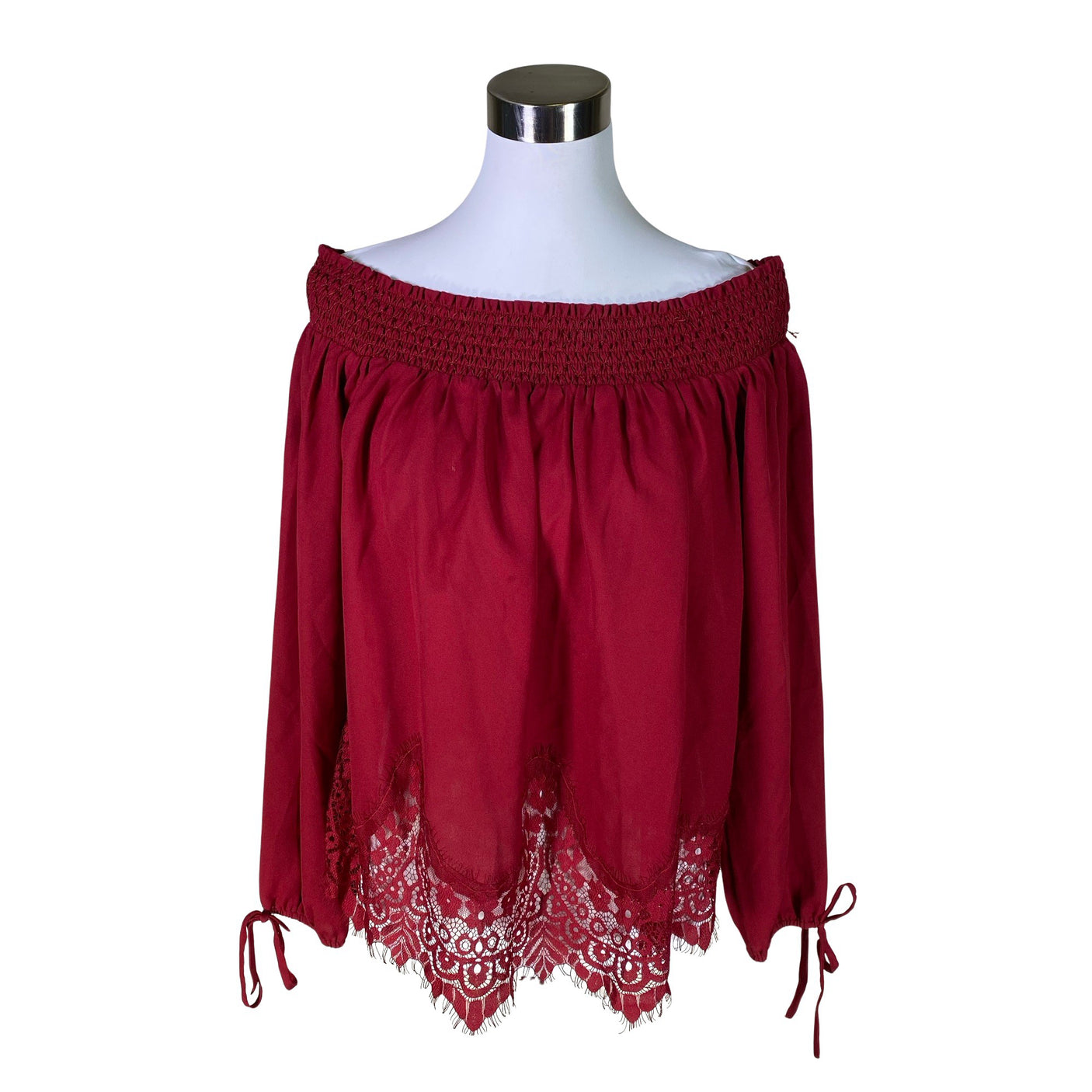 Unisex Abercrombie&Fitch - Pluus, suurus 40 - Veinipunane (1)