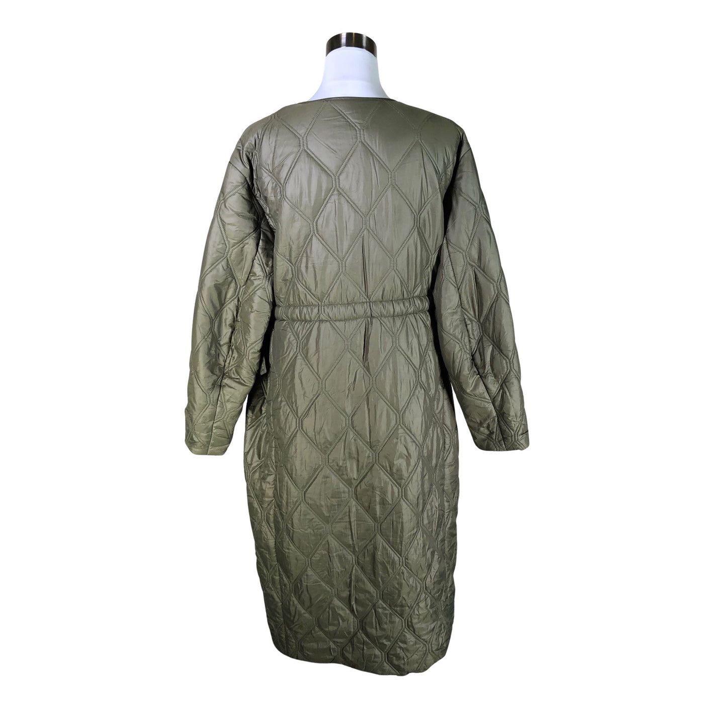 Unisex Ganni - Tepitud jope, suurus 36 - Roheline (2)