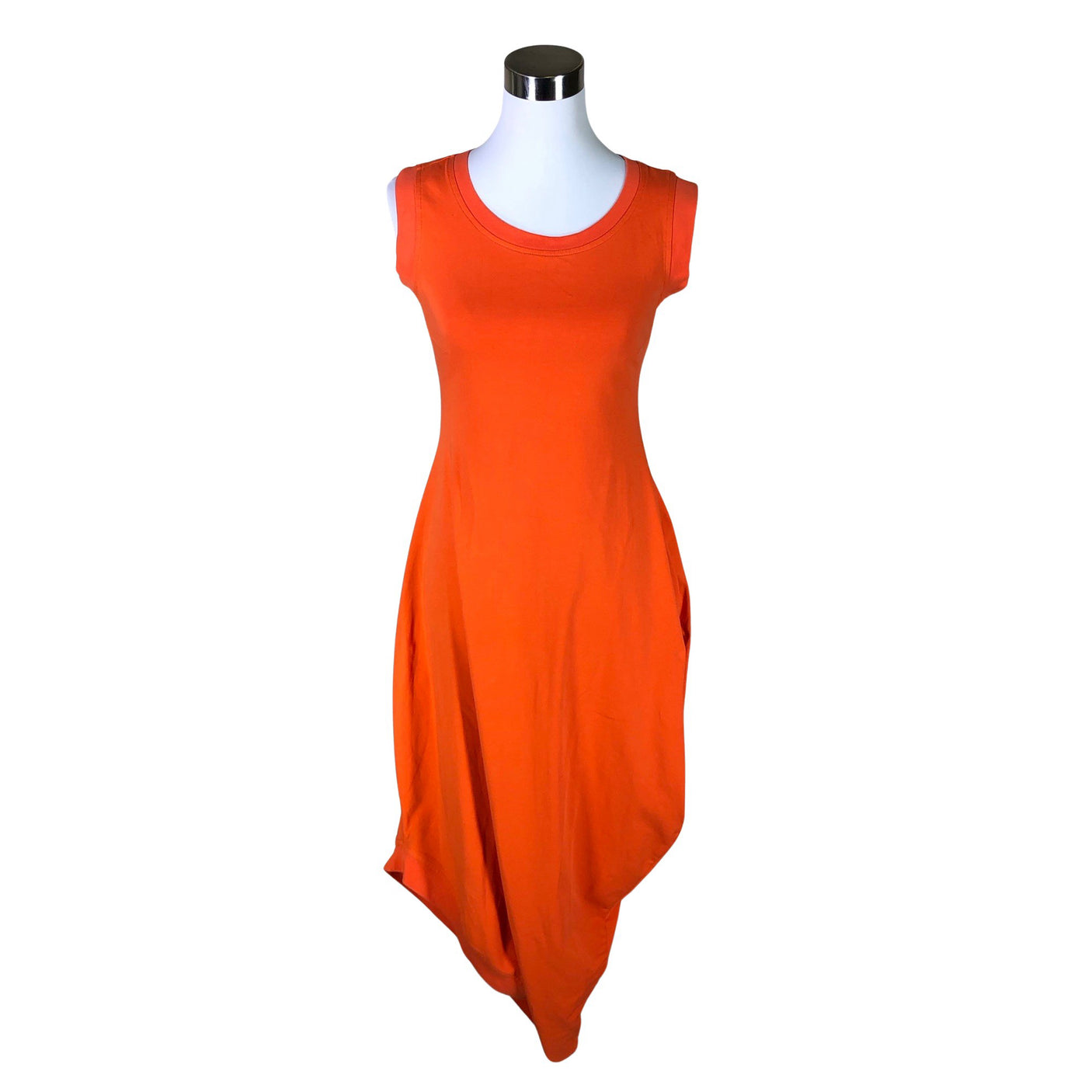 Unisex MariMari - Trikotaažist kleit, suurus 40 - Oranž (1)