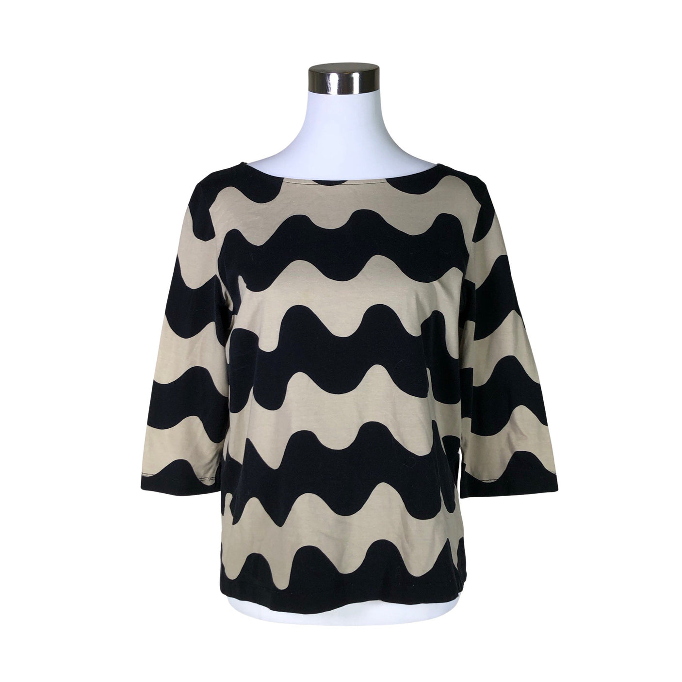 Unisex Marimekko - Trikotaažist pluus, suurus 38 - Beige (1)