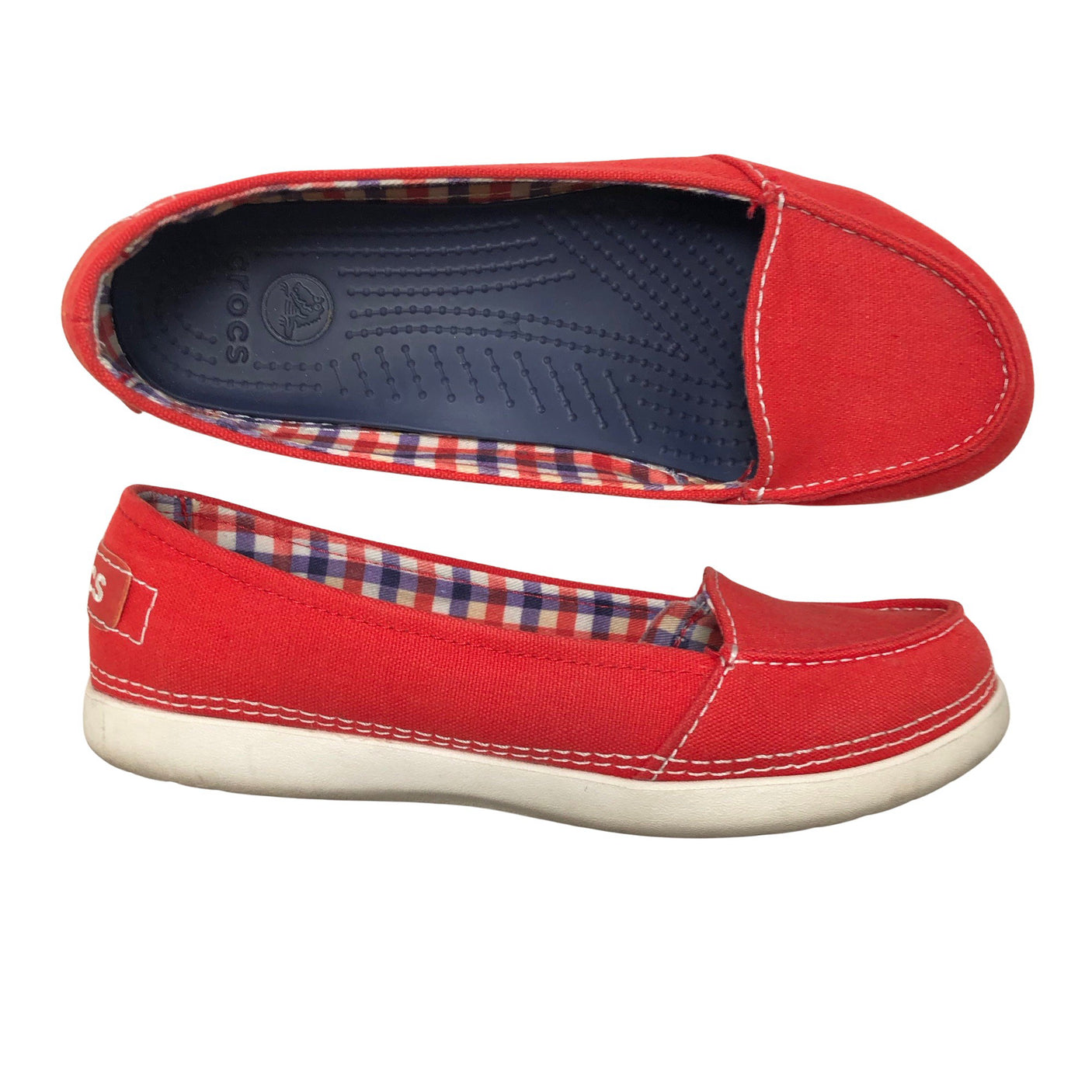 Unisex Crocs - Baleriinad, suurus 36 - Punane (1)