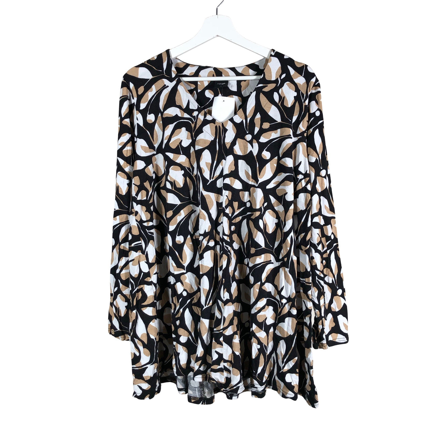 Unisex Nanso - Trikotaažist tuunika, suurus 44 - Must (1)
