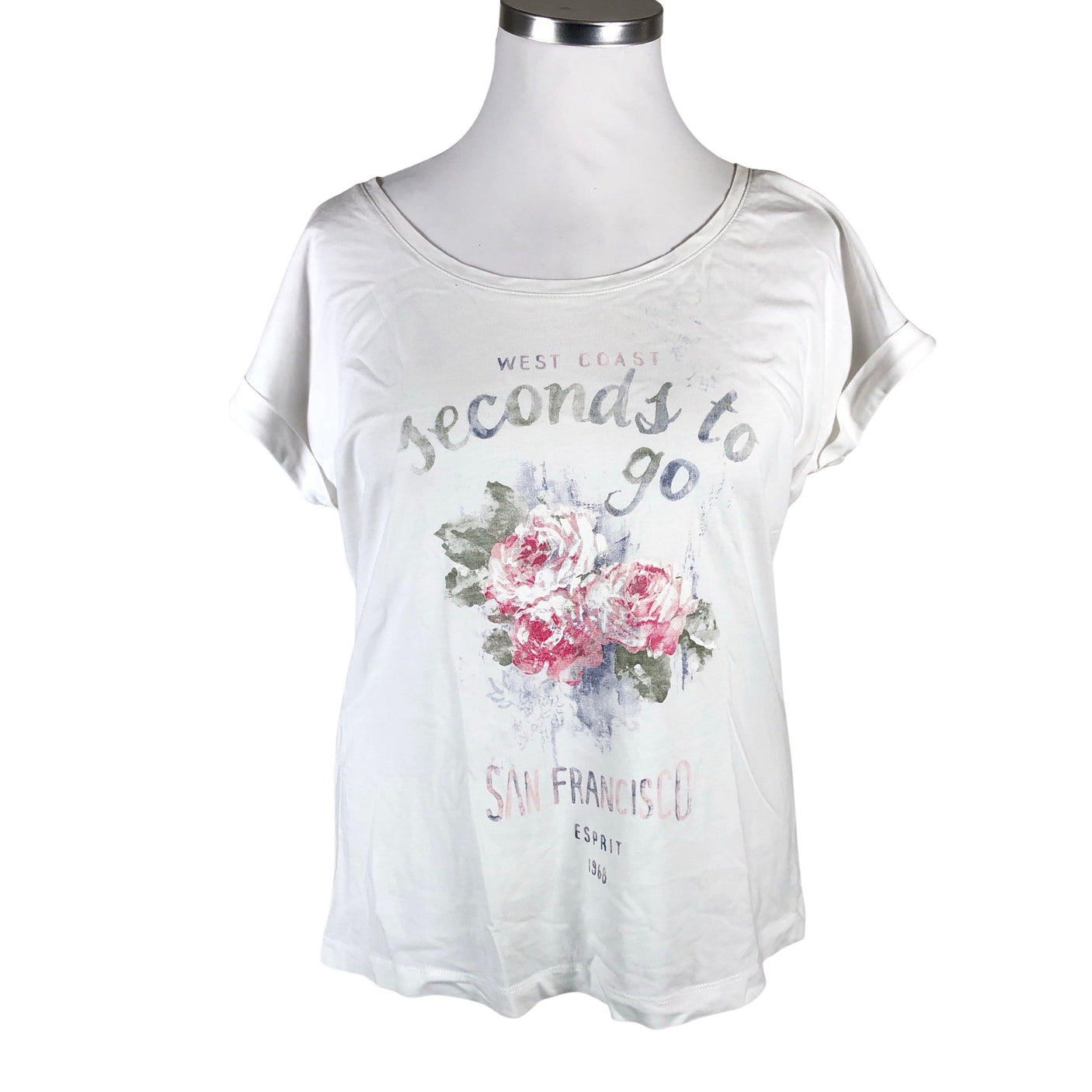 Unisex Esprit - T-särk, suurus 44 - Valge (1)