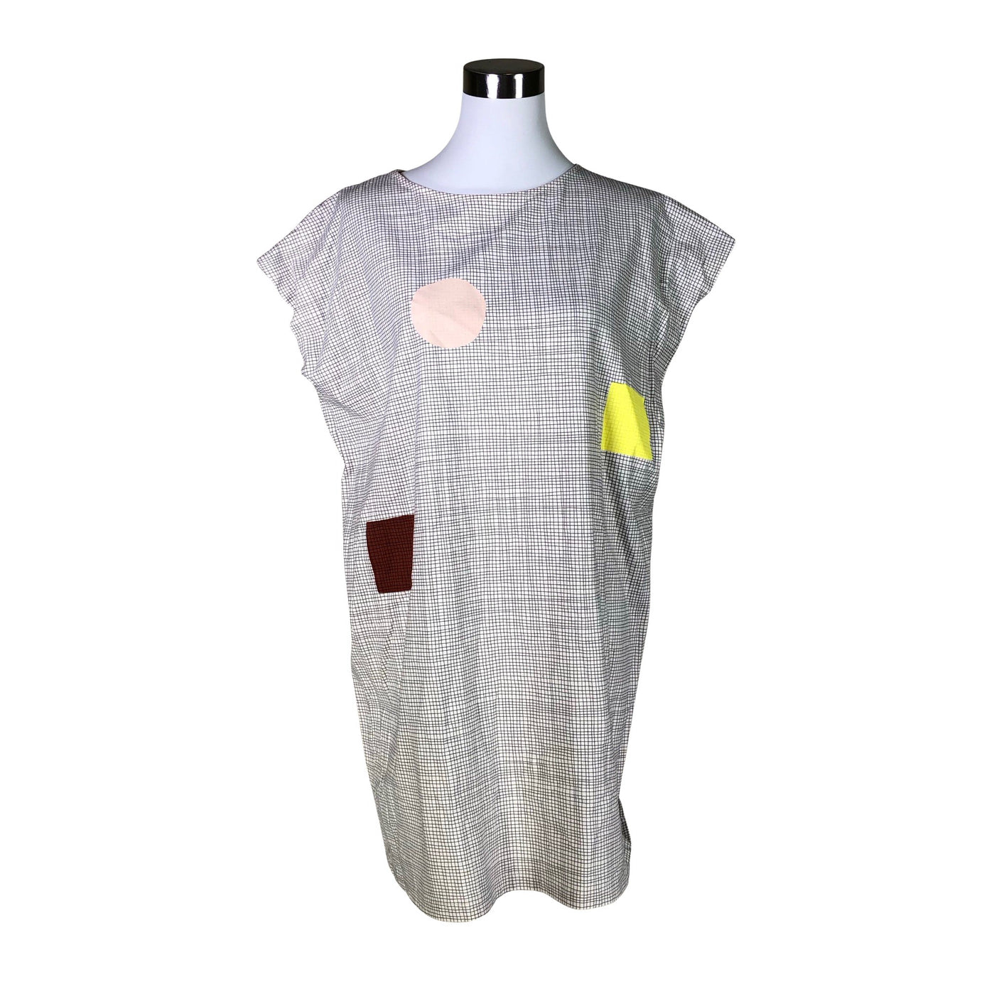 Unisex Papu - Trikotaažist kleit, suurus 34 - Valge (1)