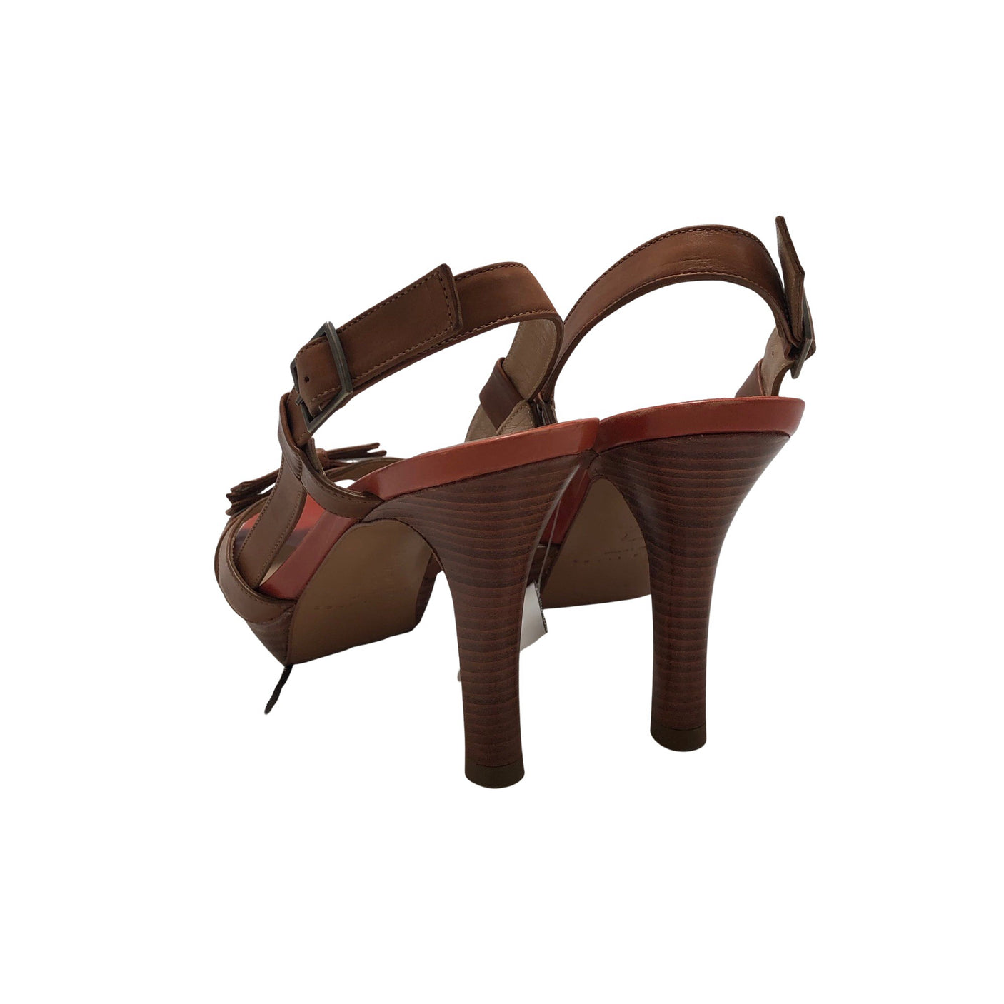 Unisex Pura López - Kontsaga rihmikud, suurus 37 - Pruun (2)