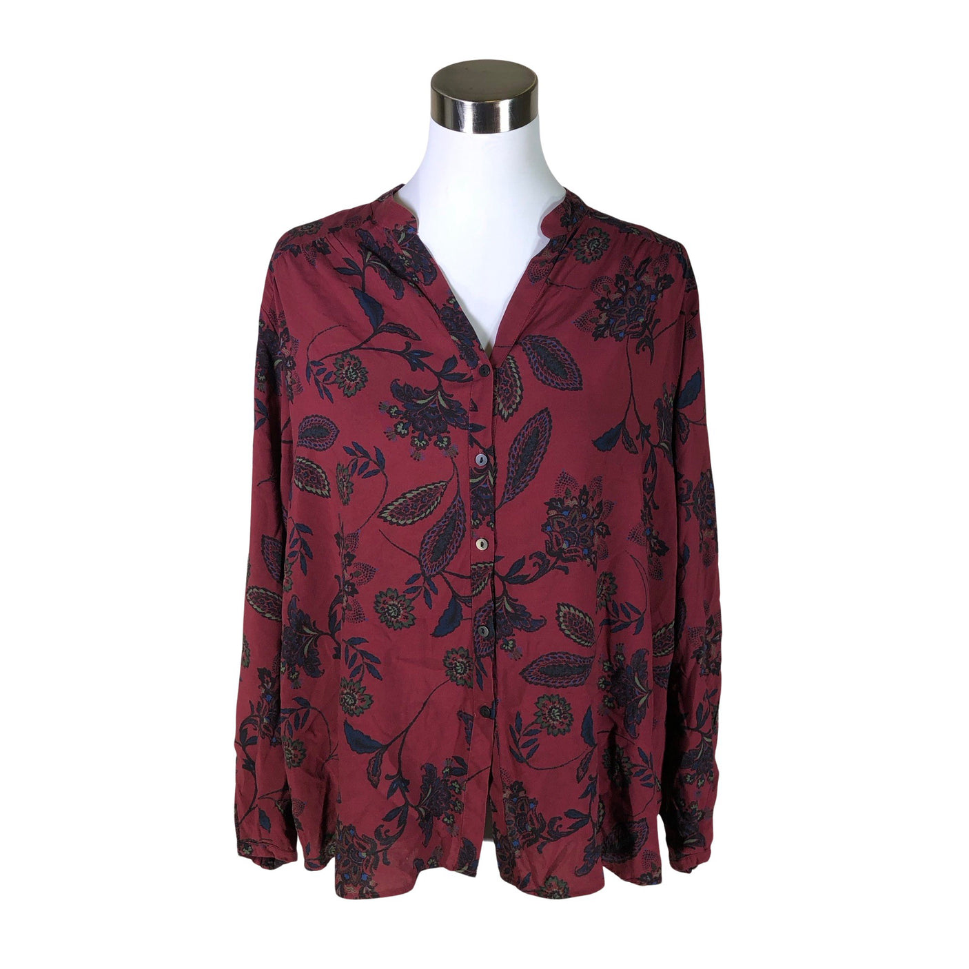 Unisex Couchel - Pluus, suurus 40 - Veinipunane (1)