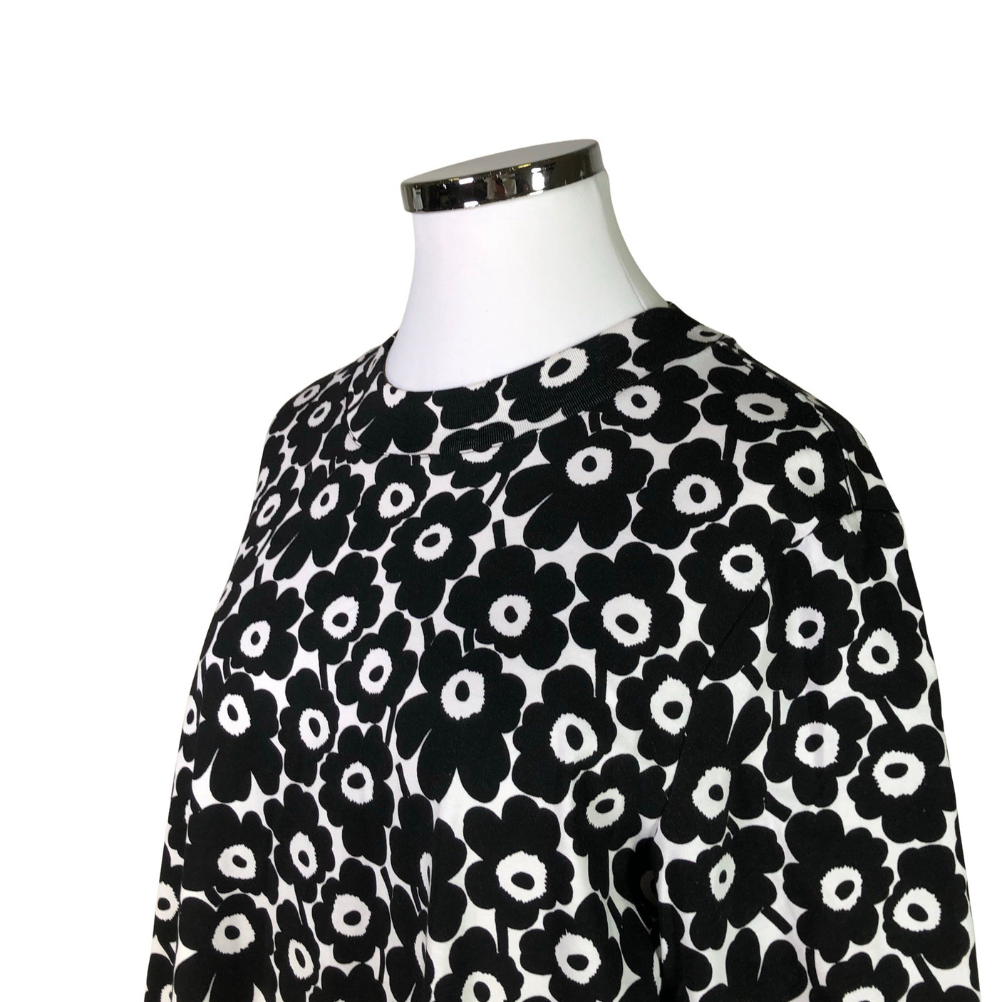 Unisex Marimekko - Trikotaažist kleit, suurus 42 - Valge (3)