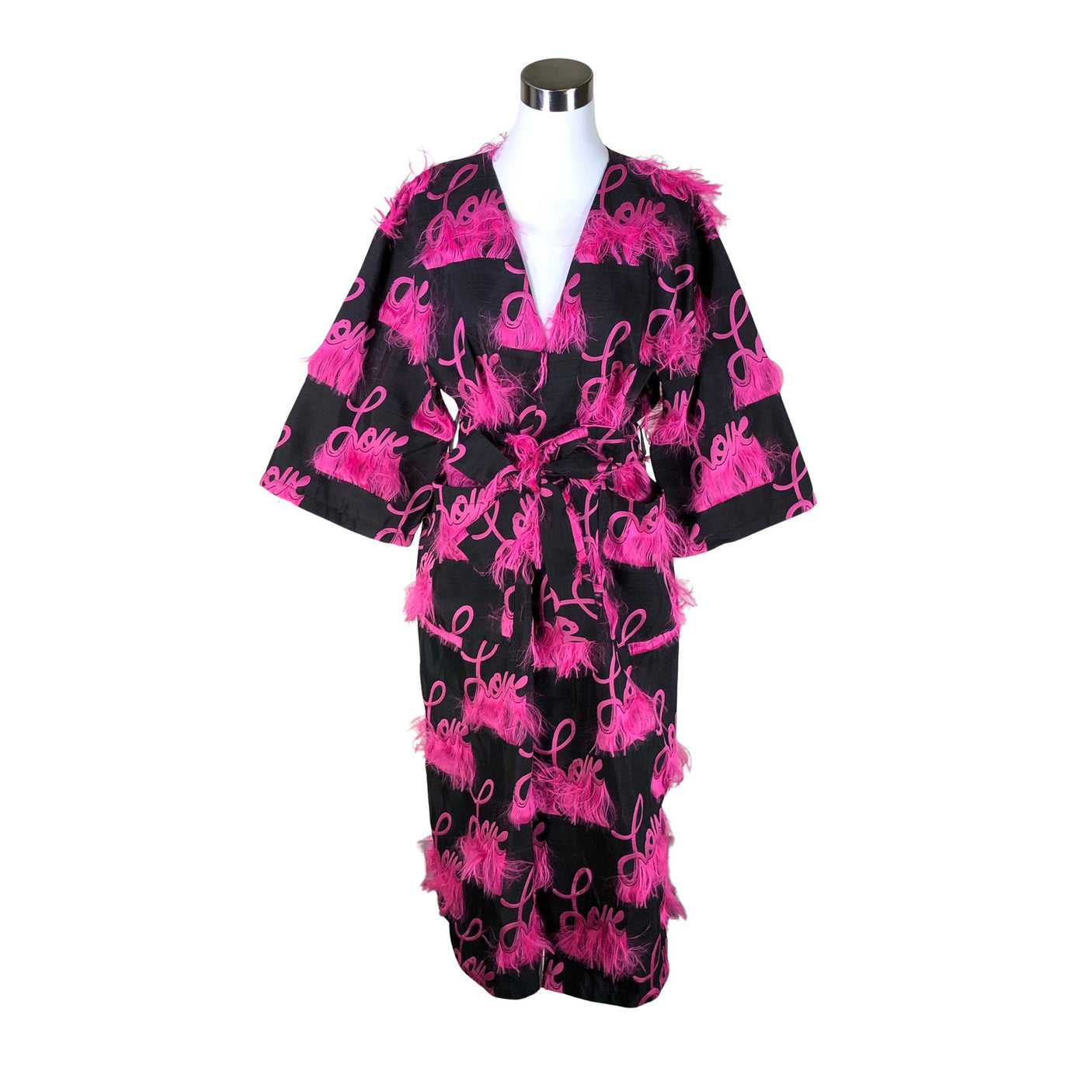 Unisex Vimma - Hommikumantel, suurus 40 - Must (1)