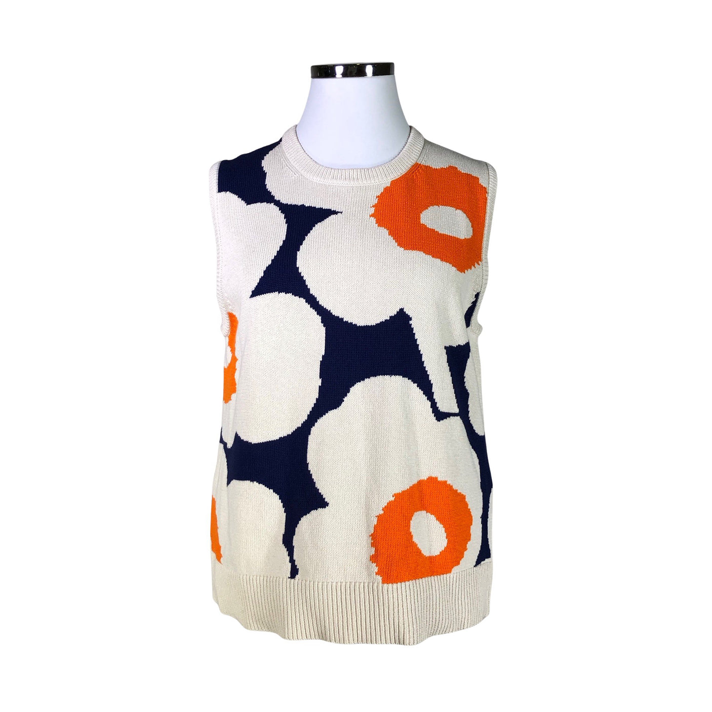 Unisex Marimekko - Kootud vest, suurus 42 - Beige (1)