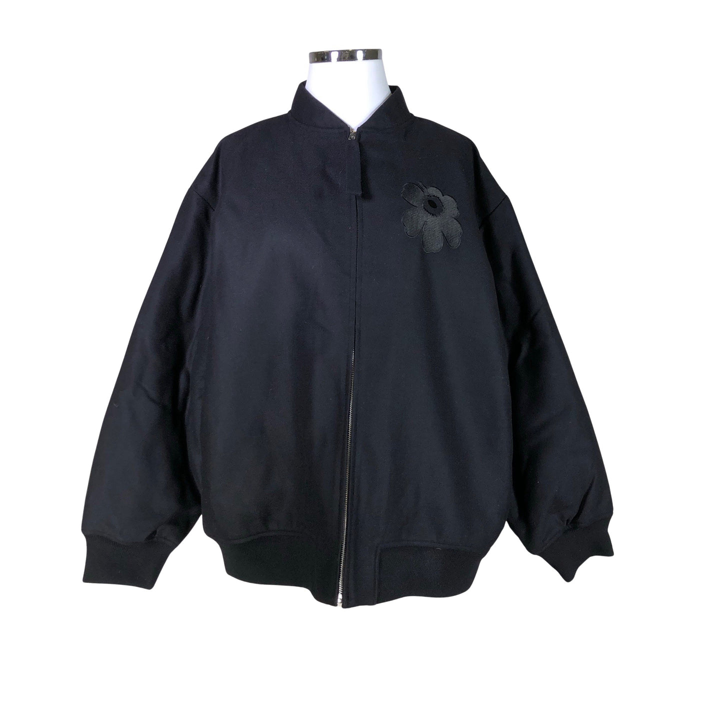 Unisex Marimekko - Villane mantel, suurus 44 - Must (1)