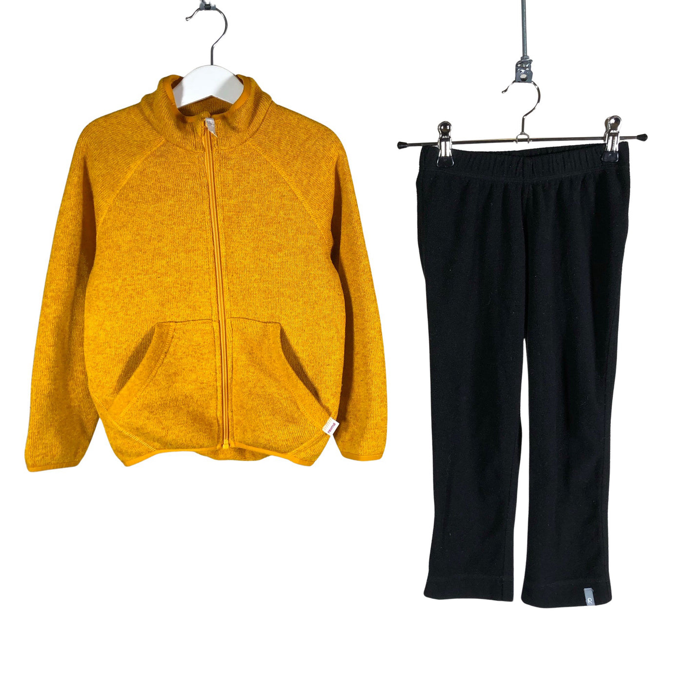 Unisex Reima - Fliisjakk, suurus 104 - 110 - Kollane (1)