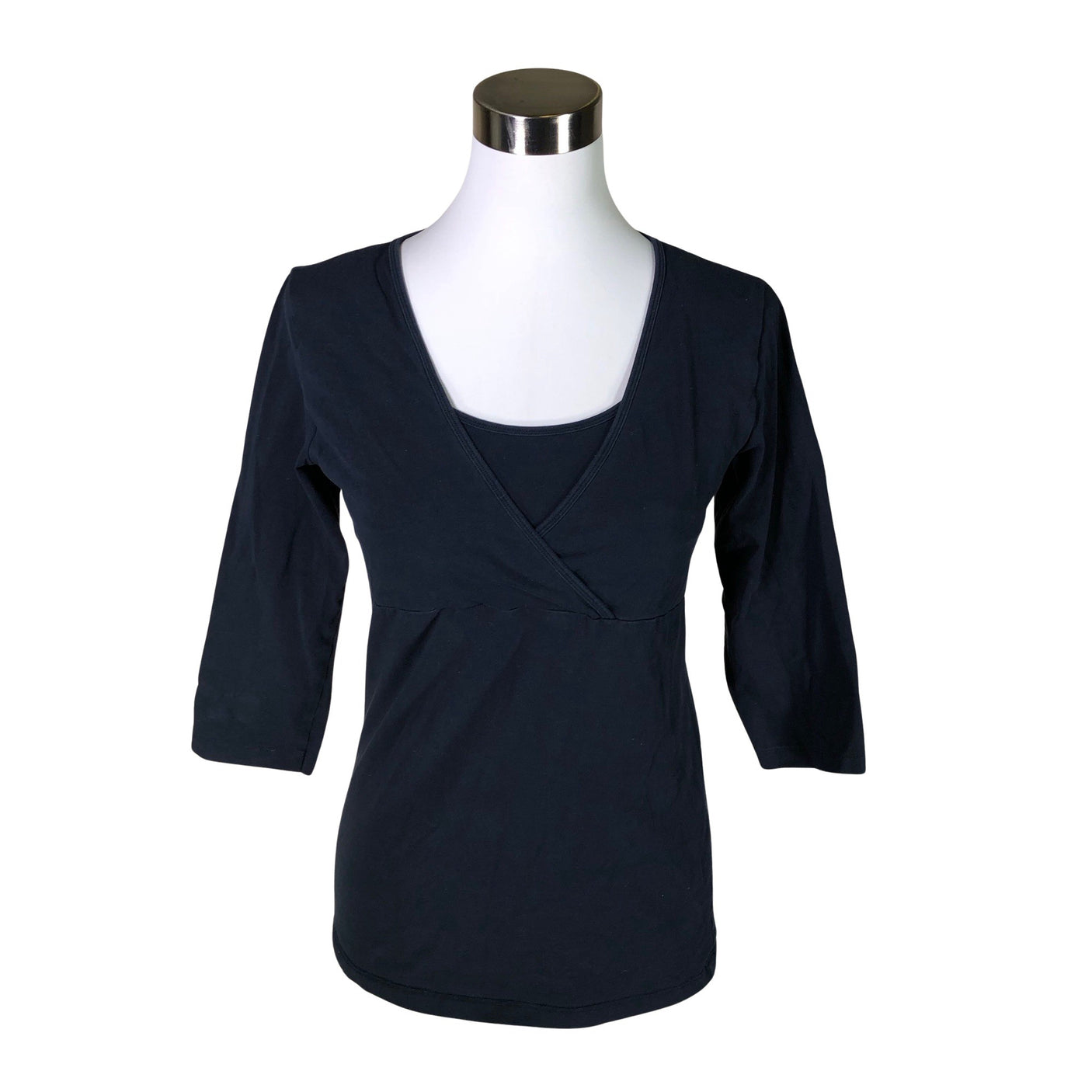 Unisex Mama Licious - Trikotaažist pluus, suurus 38 - Sinine (1)