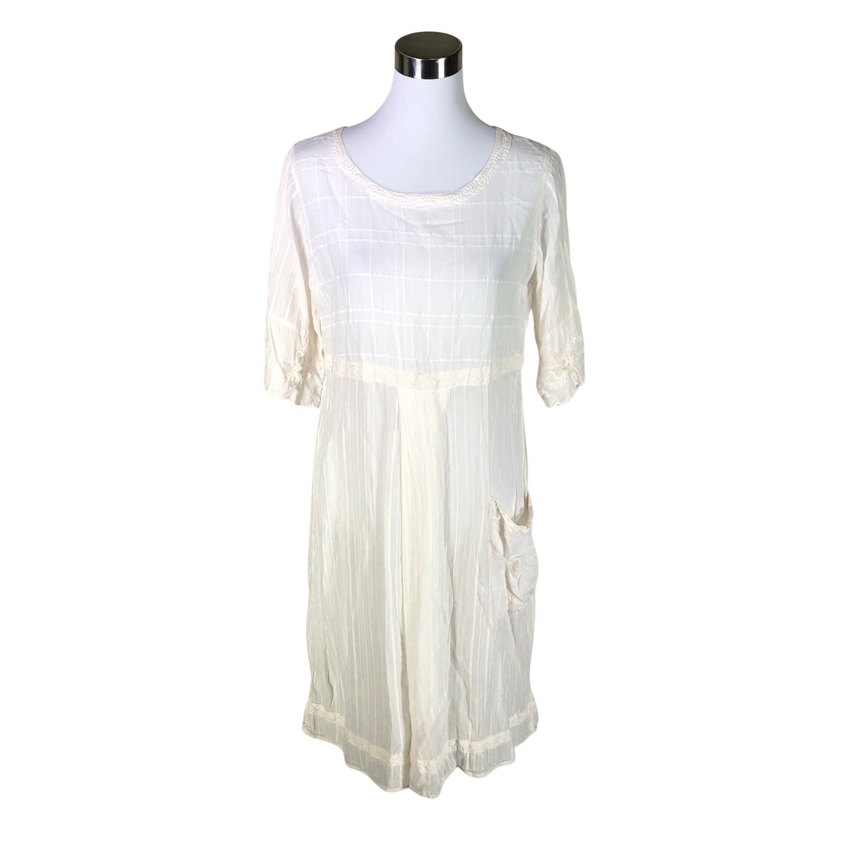 Unisex Gudrun Sjöden - Mitteveniv kleit, suurus 40 - Looduslik valge (1)