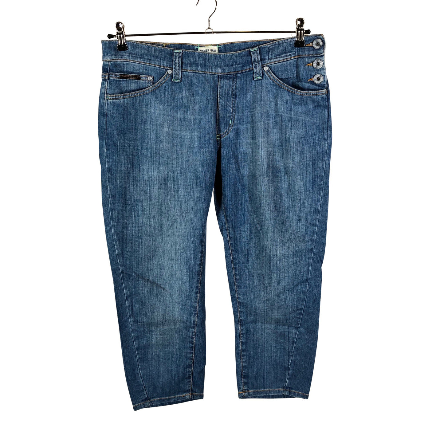 Unisex Gant - Teksast poolpikad püksid, suurus W31 - Sinine (1)