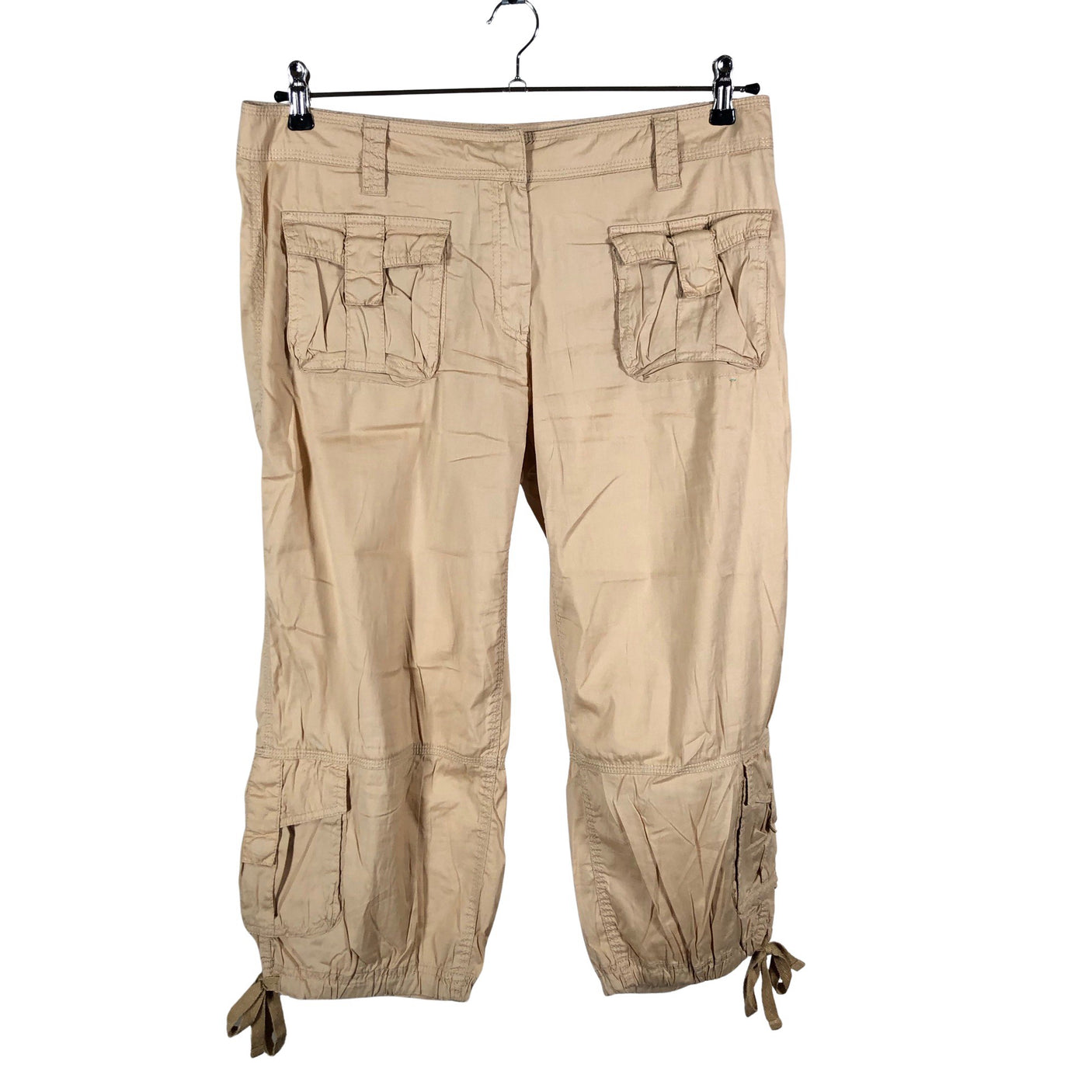 Unisex Tommy Hilfiger - Mittevenivad poolpikad püksid, suurus 40 - Beige (1)