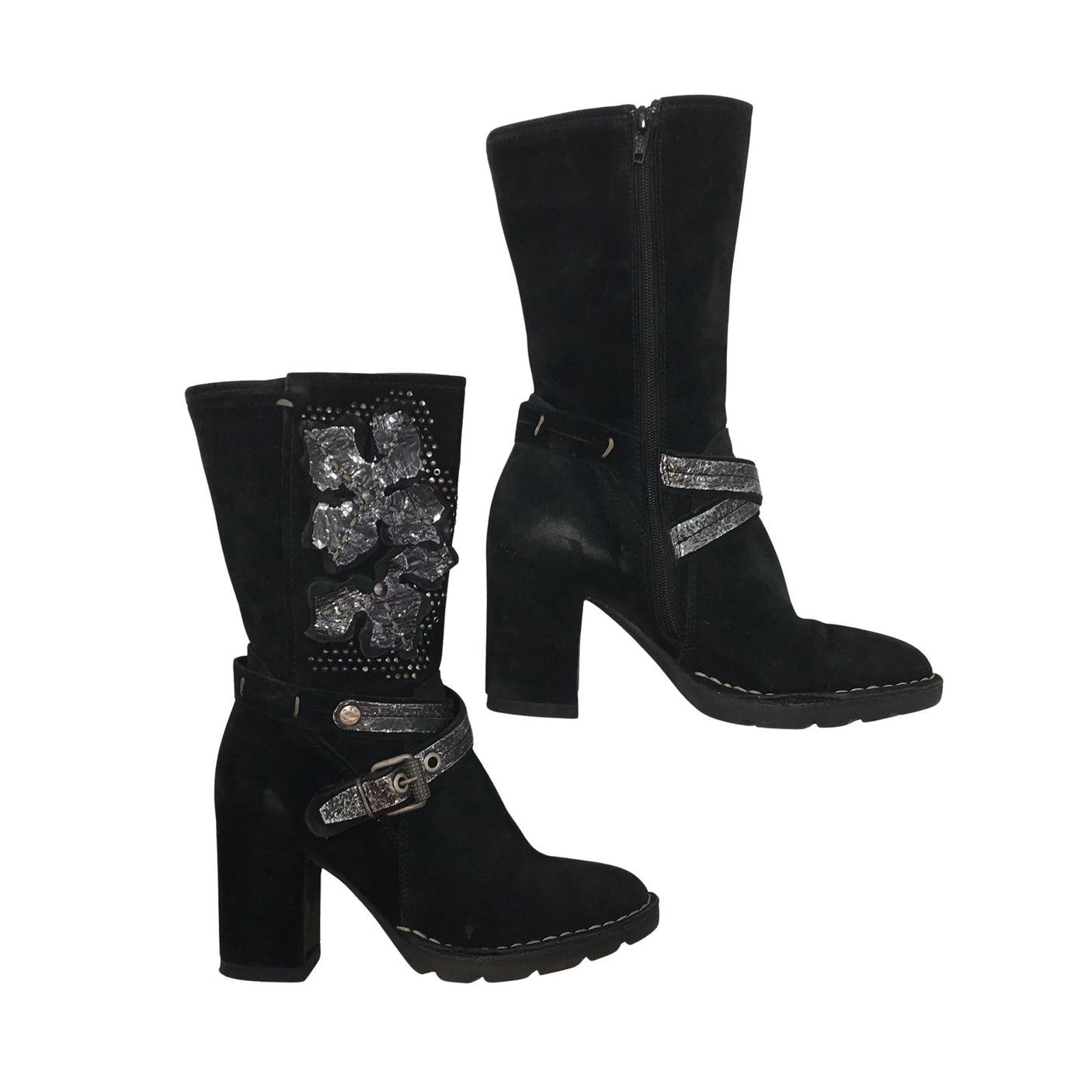 Unisex Khrio - Saapad, suurus 37 - Must (1)