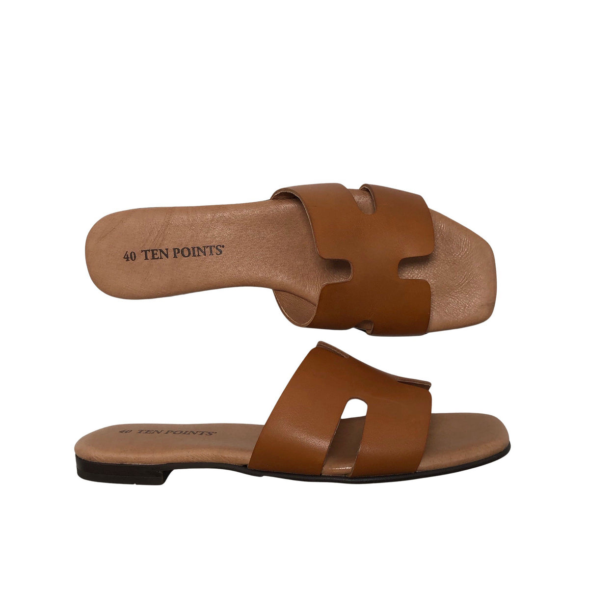 Unisex Ten Points - Rihmikud, suurus 40 - Pruun (1)