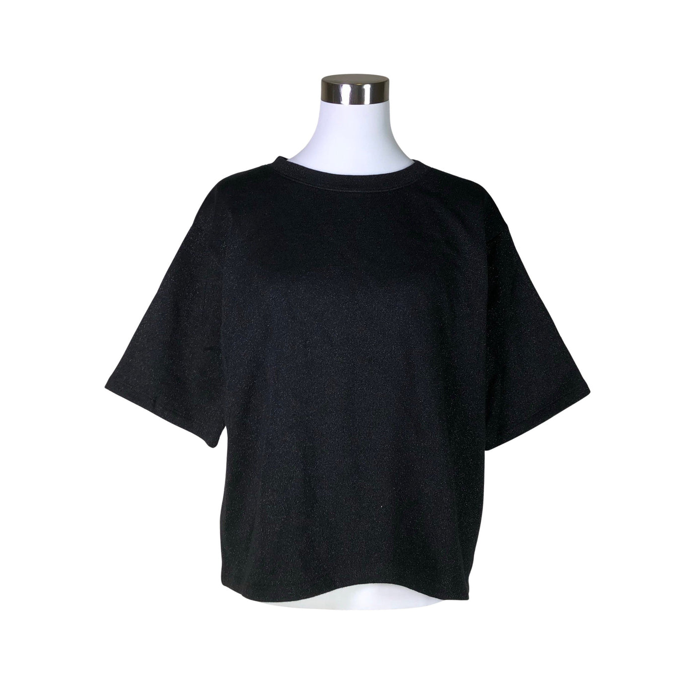 Unisex Lindex - Dressikangast pluus, suurus 38 - Must (1)